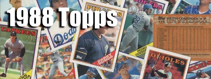 1988 Topps Baseball Cards 