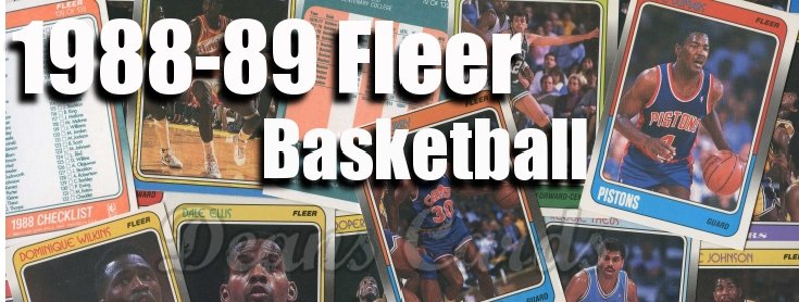 1988-89 Fleer Basketball Cards 