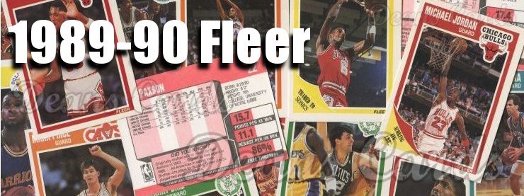 1989-90 Fleer Basketball Cards 