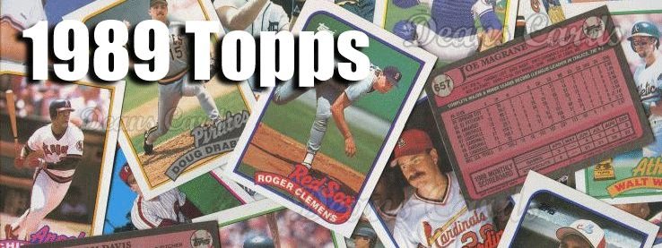 1989 Topps Baseball Cards 