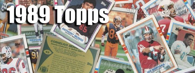 1989 Topps Football Cards 