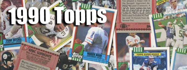 1990 Topps Football Cards 