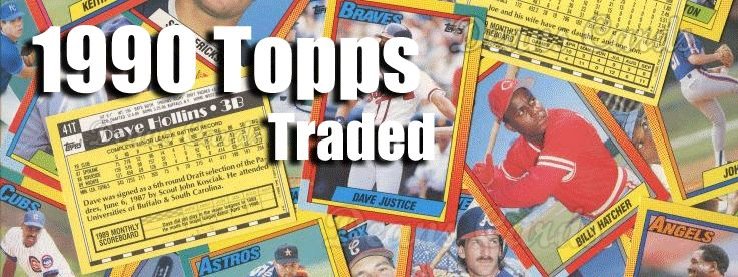 1990 Topps Traded Baseball Cards 