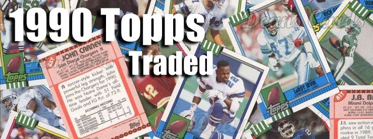 1990 Topps Traded Football Cards 