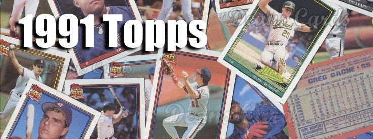 1991 Topps Baseball Cards 