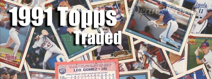 1991 Topps Traded Baseball Cards 