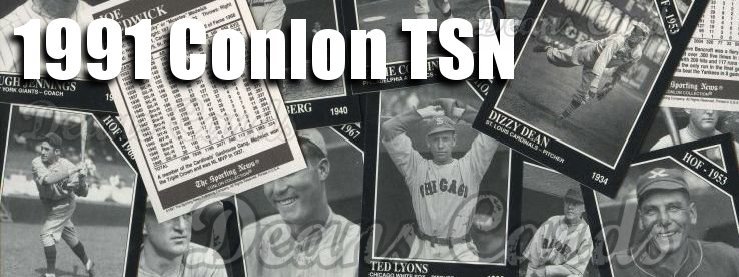 1991 Conlon Baseball Cards 