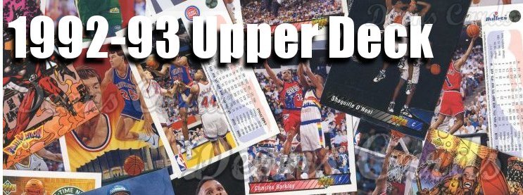 1992-93 Upper Deck Basketball Cards 