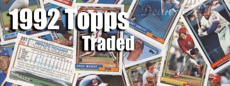 1992 Topps Traded Baseball Cards 