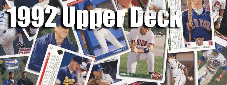 1992 Upper Deck Baseball Cards 