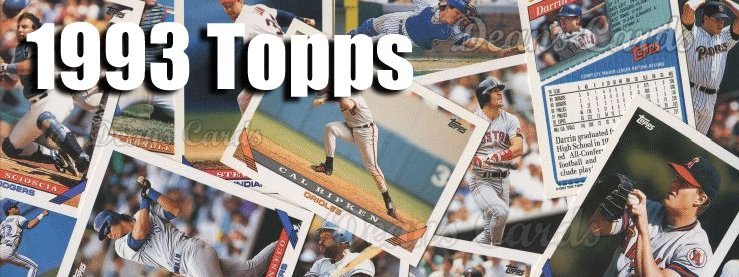 1993 Topps Baseball Cards 