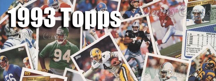 1993 Topps Football Cards 