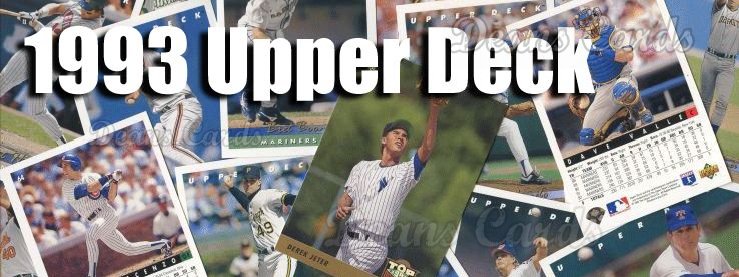 1993 Upper Deck Baseball Cards 