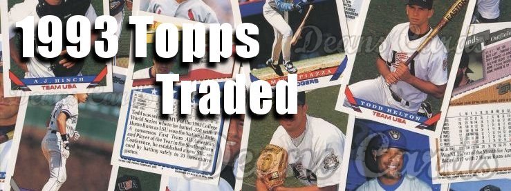 1993 Topps Traded Baseball Cards 