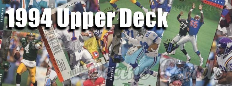 1994 Upper Deck Football Cards 