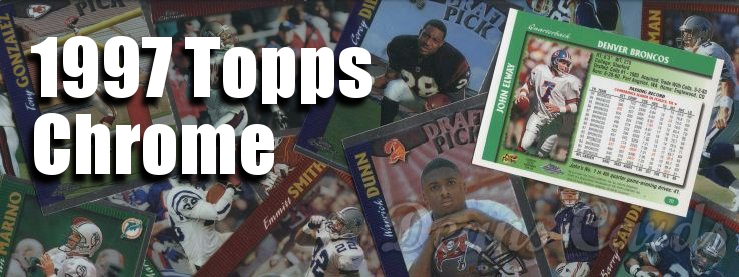 1997 Topps Chrome Football Cards 