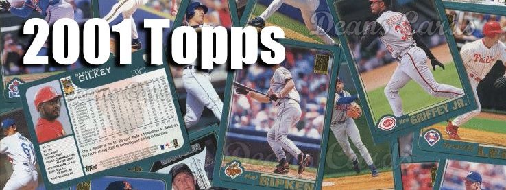 2001 Topps Baseball Cards 