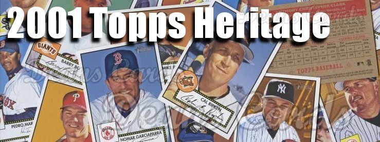 2001 Topps Heritage Baseball Cards 
