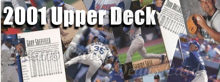 2001 Upper Deck Baseball Cards 