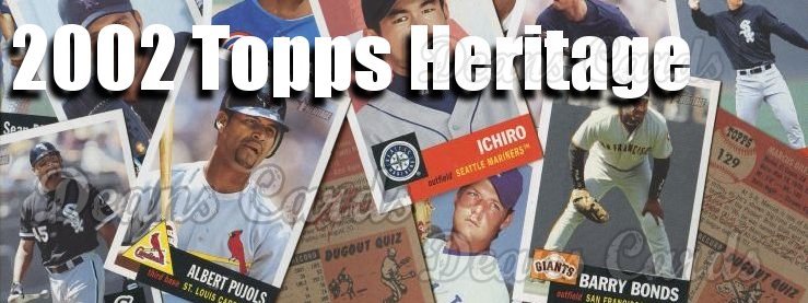 2002 Topps Heritage Baseball Cards 