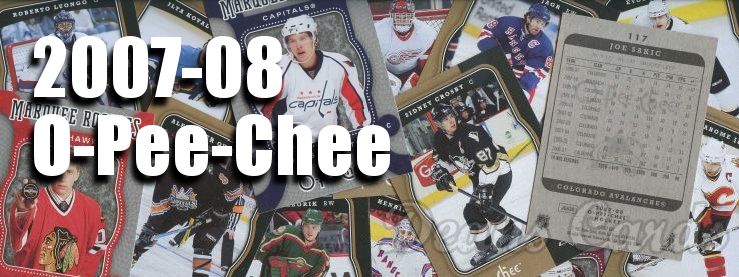 2007-08 O-Pee-Chee Hockey Cards 