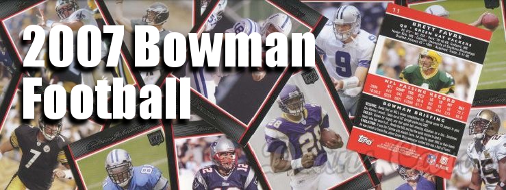 2007 Bowman Football Cards 