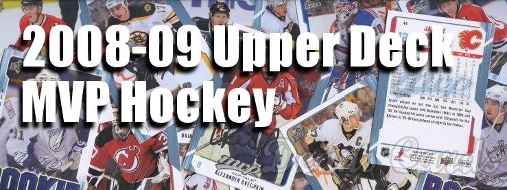 2008-09 Upper Deck MVP Hockey Cards 