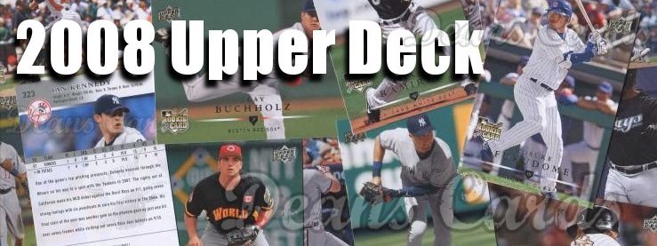 2008 Upper Deck Baseball Cards 