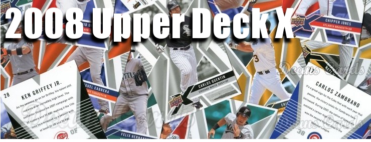 2008 Upper Deck X Baseball Cards 