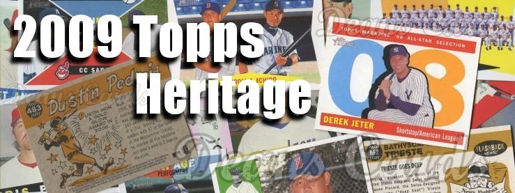 2009 Topps Heritage Baseball Cards 