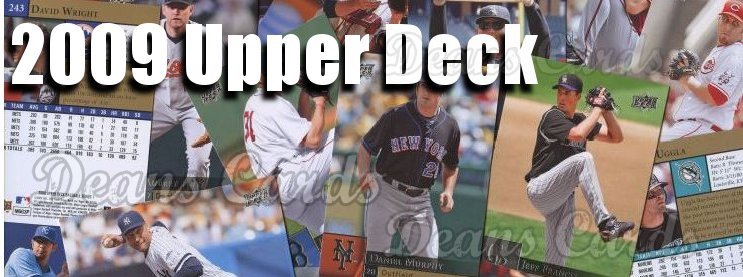 2009 Upper Deck Baseball Cards 