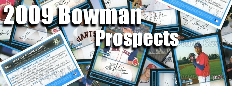 2009 Bowman Prospects Baseball Cards