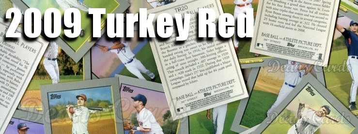 2009 Topps Turkey Red Baseball Cards 