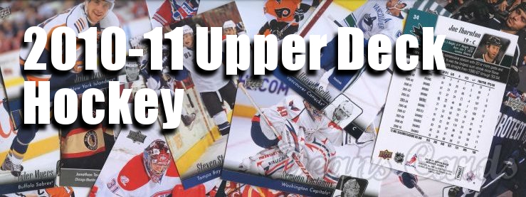 2010-11 Upper Deck Hockey Cards 