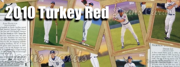 2010 Topps Turkey Red Baseball Cards 