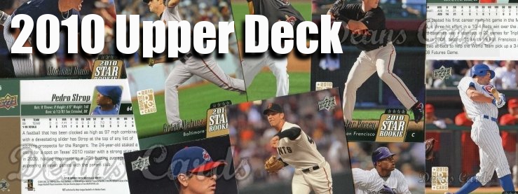 2010 Upper Deck Baseball Cards 