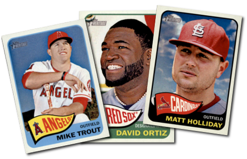 2014 Topps Heritage Baseball Cards 