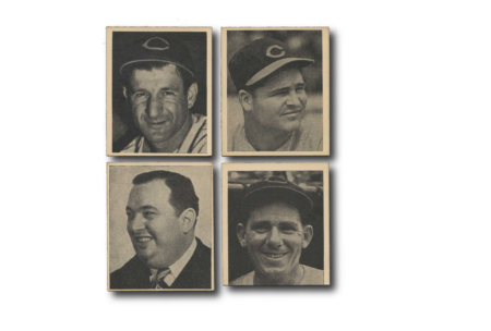 1941 Harry Hartman Cincinnati Reds Team Issue Baseball Cards