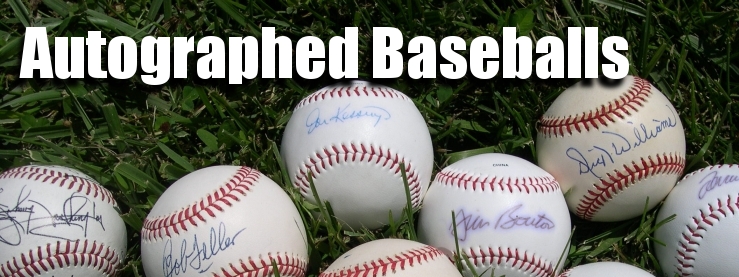Autographed Baseballs 