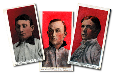 1910 E103 Williams Caramel Baseball Cards 