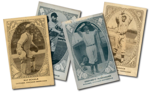 1922 E120 American Caramel Baseball Cards 