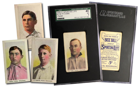 1910-11 M116 Sporting Life Baseball Cards 