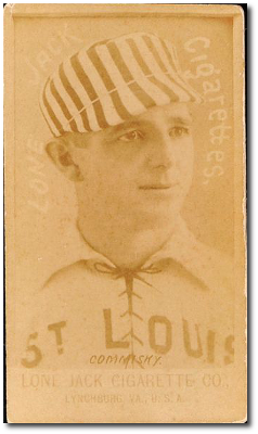 1887 N370 Lone Jack St. Louis Browns Baseball Cards 