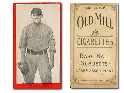 1910 T210-6 Old Mill Blue Grass League Series 6 