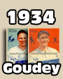 1934 Goudey Baseball