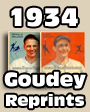 1934 Goudey Baseball