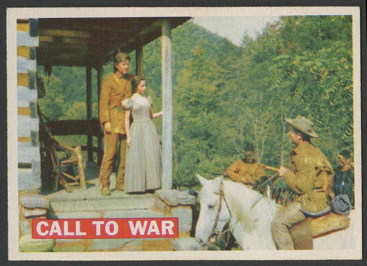 1956 Davy Crockett Topps Complete Set