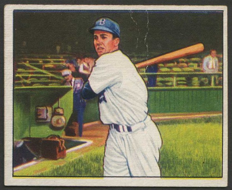 1950 Bowman Baseball Near Complete Set