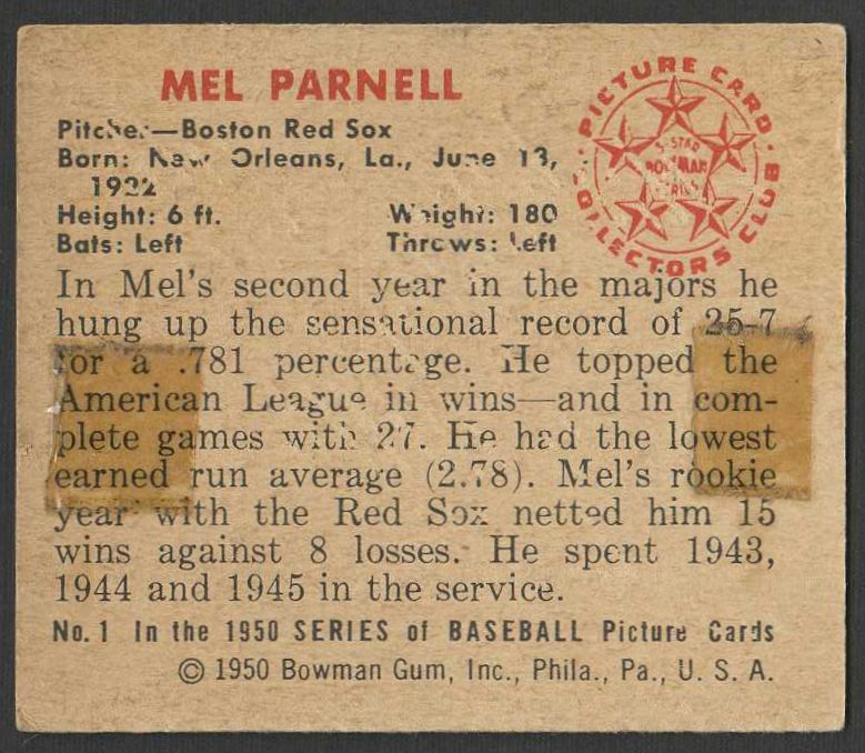 1950 Bowman Baseball Near Complete Set