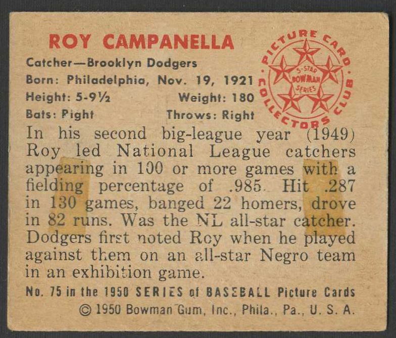 1950 Bowman Baseball Near Complete Set